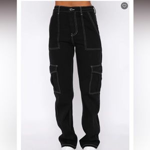 Keep On Moving Pants Black